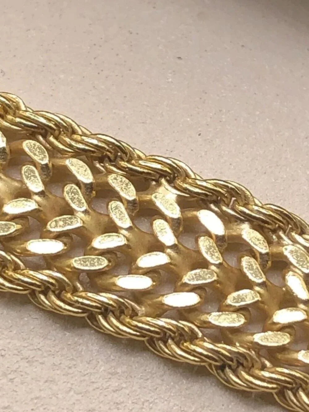 Sterling 925 / gold vermeil Italy 3/8